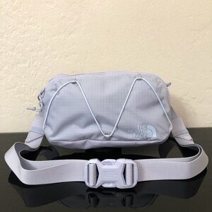 The North Face Light Gray Belt Bag